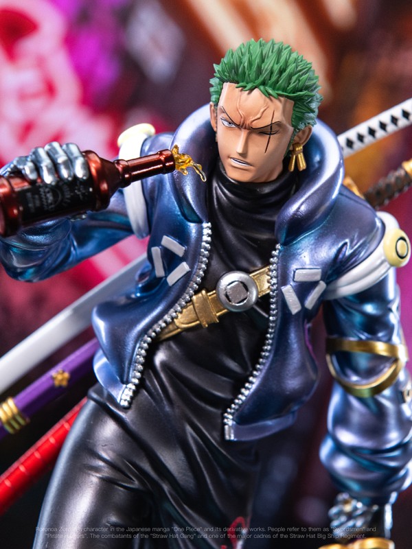 WM Studio One Piece Egghead Roronoa Zoro Show Time Statue